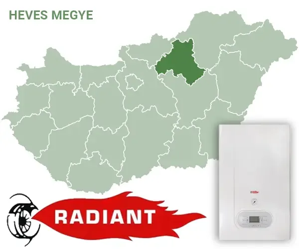 radiant szervizek Heves megyében